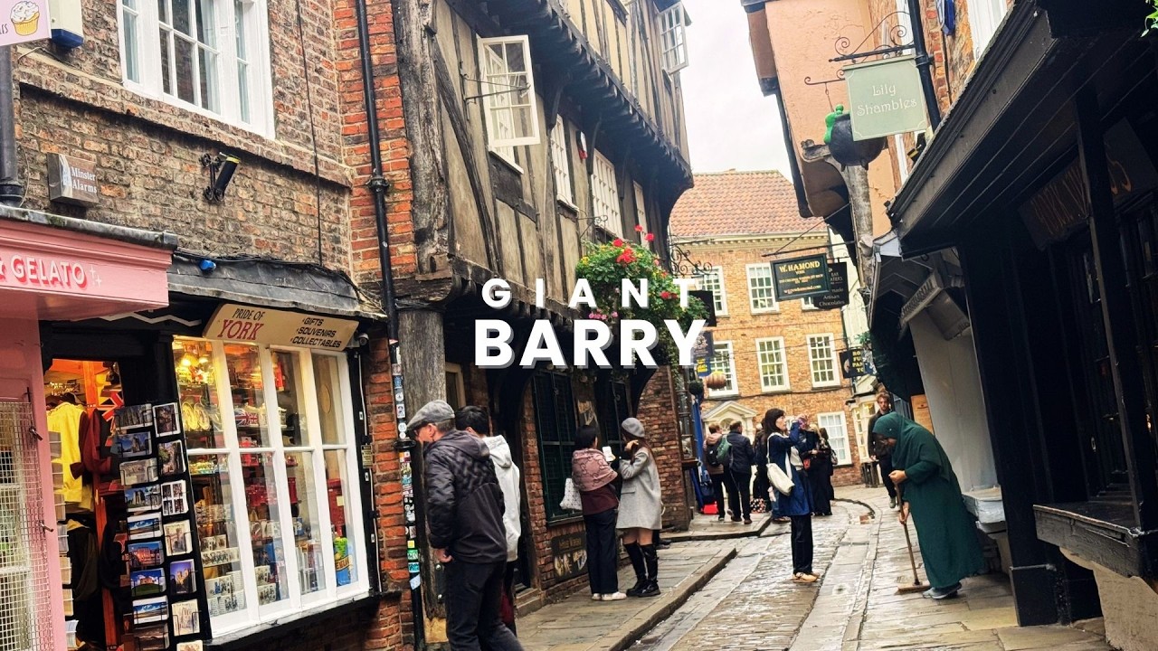 We visited YORK after watching Vikings on Netflix (GIANT BARRY)