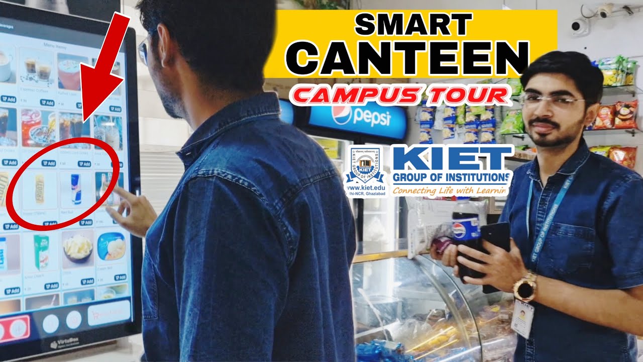 KIET Ghaziabad | Canteen | Campus Tour of KIET Group of Institutions | Kishan Batra Vlogs