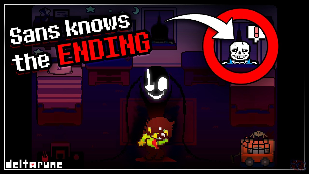 САНС уже знает КОНЕЦ DELTARUNE || [ТЕОРИЯ] Undertale / Deltarune Sans не забывает