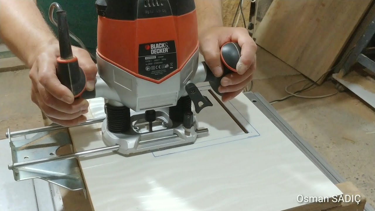 Ahşap Freze Tezgahı Yapımı / milling table