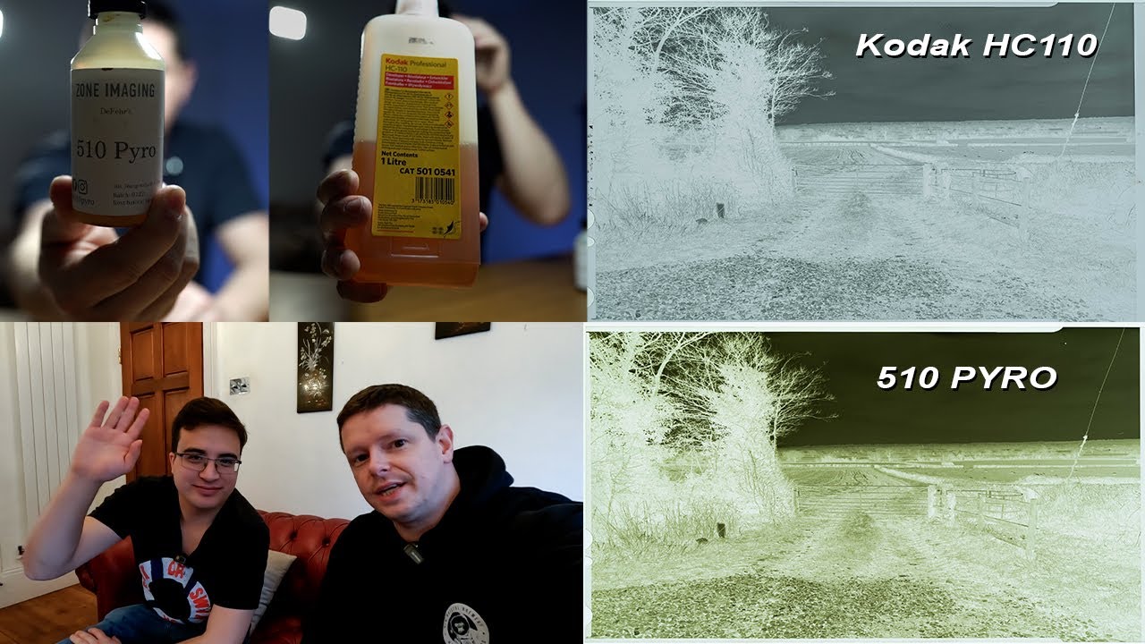 Film developer test &ndash; 510 Pyro vs Kodak HC110 + chat with James Lane!