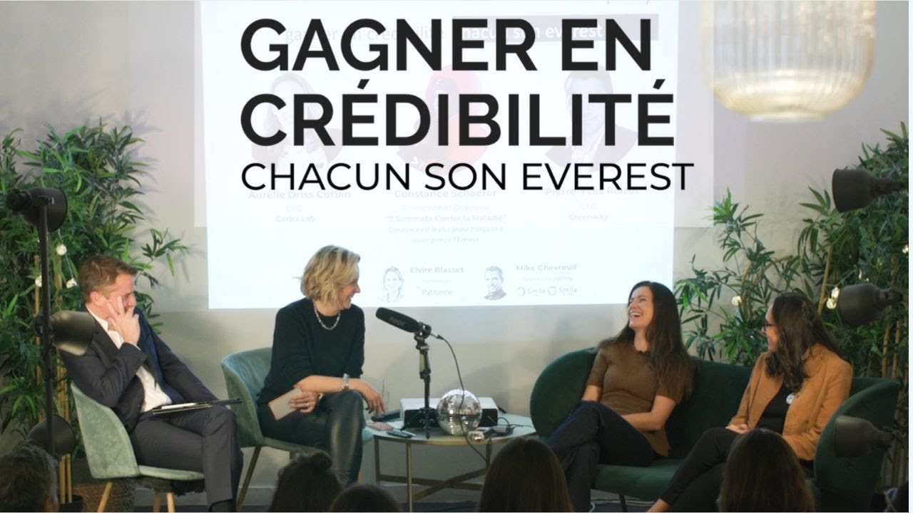 TALK COMPLET the Patronne Fall Party - Gagner en crédibilité : chacun son Everest