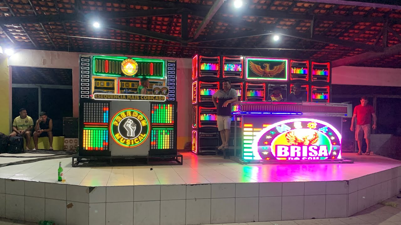TESTE MEGA BRISA DO SOM VS FREEDOM MUSICAL EM PINDARE MIRIM 