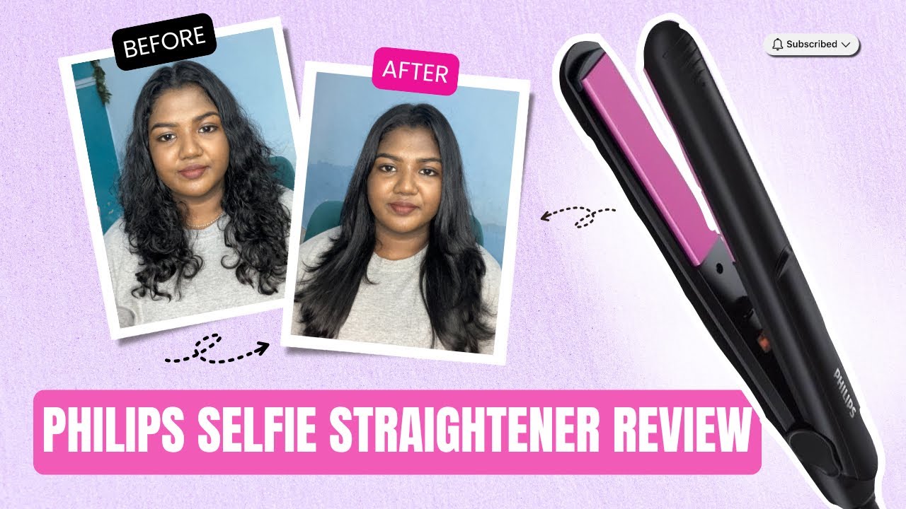 Обзор выпрямителя для волос Philips Selfie на тамильском языке | Минимизация повреждений от перег...