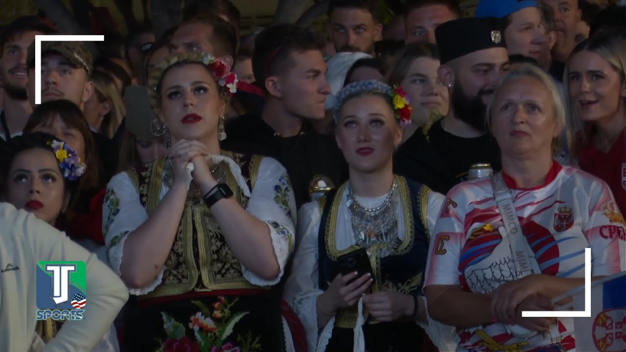WATCH: Novak Djokovic fans CELEBRATE his Australian Open VICTORY