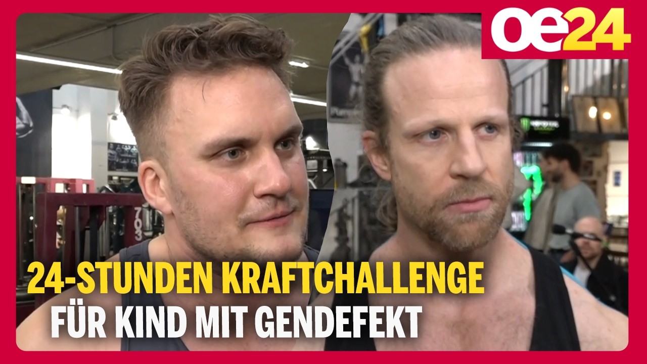 24-Stunden Kraftchallenge für Kind mit Gendefekt | Andreas Pürzel & Matthias Göth