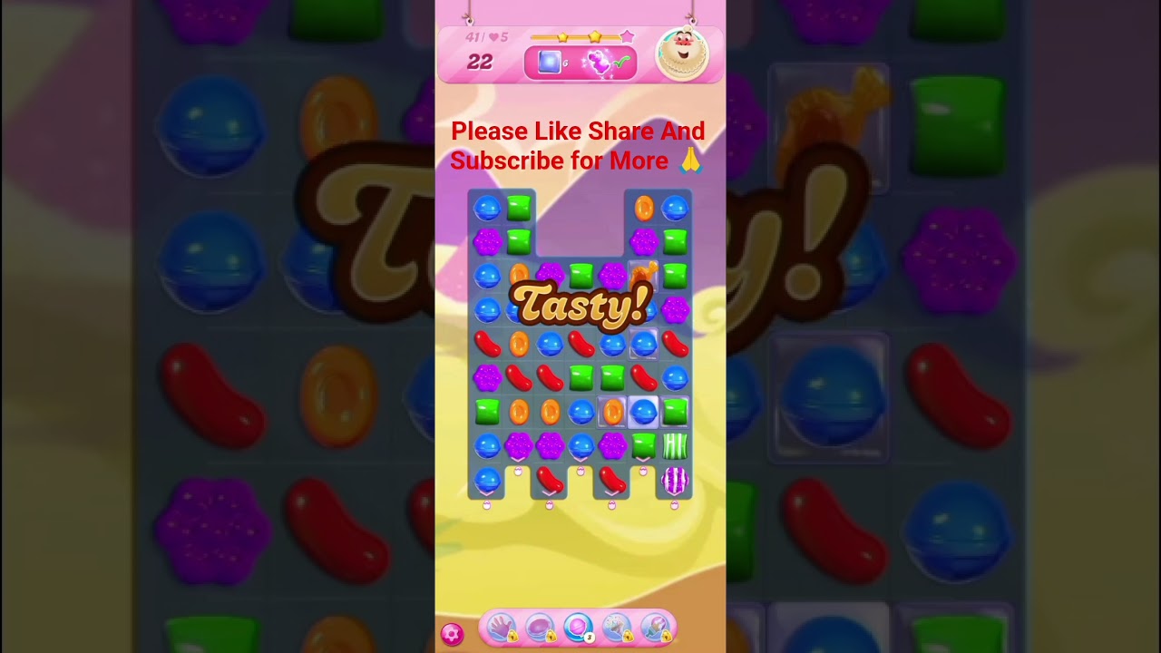 Candy Crush Level 41 | Easy Trick | Shorts 