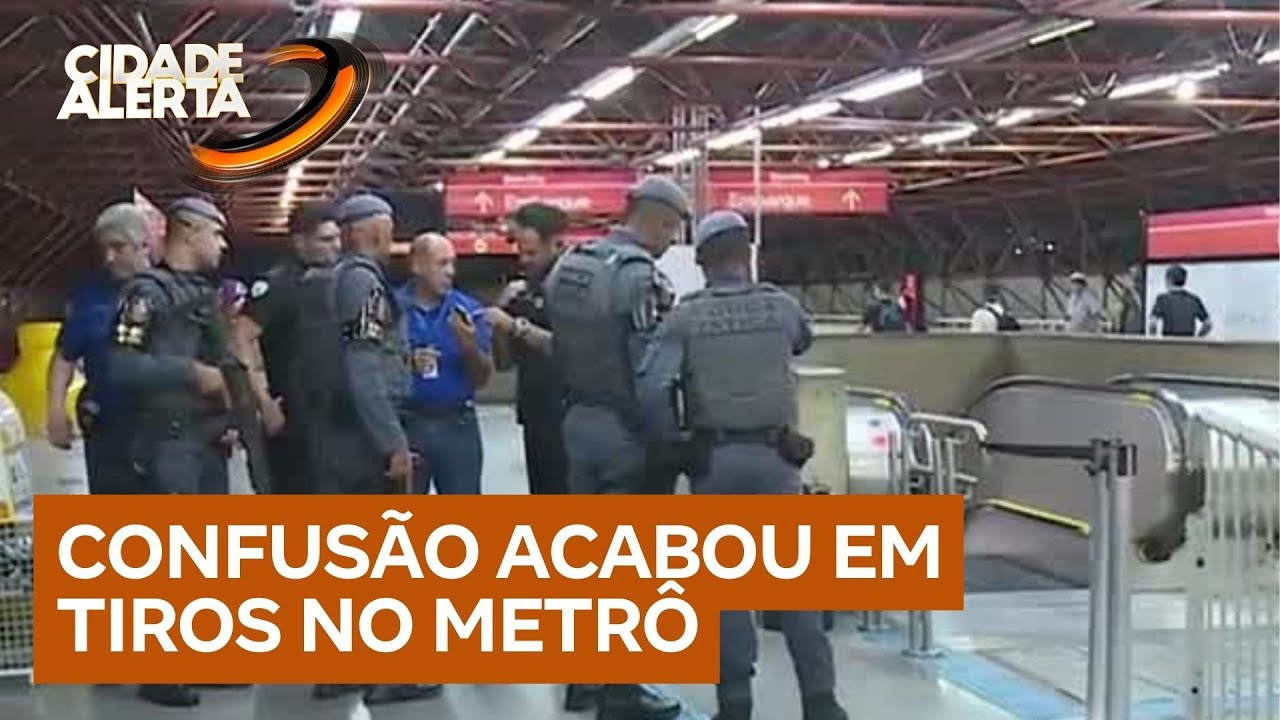 Tiroteio no metrô Vila Matilde: confusão em horário de pico deixa ferido