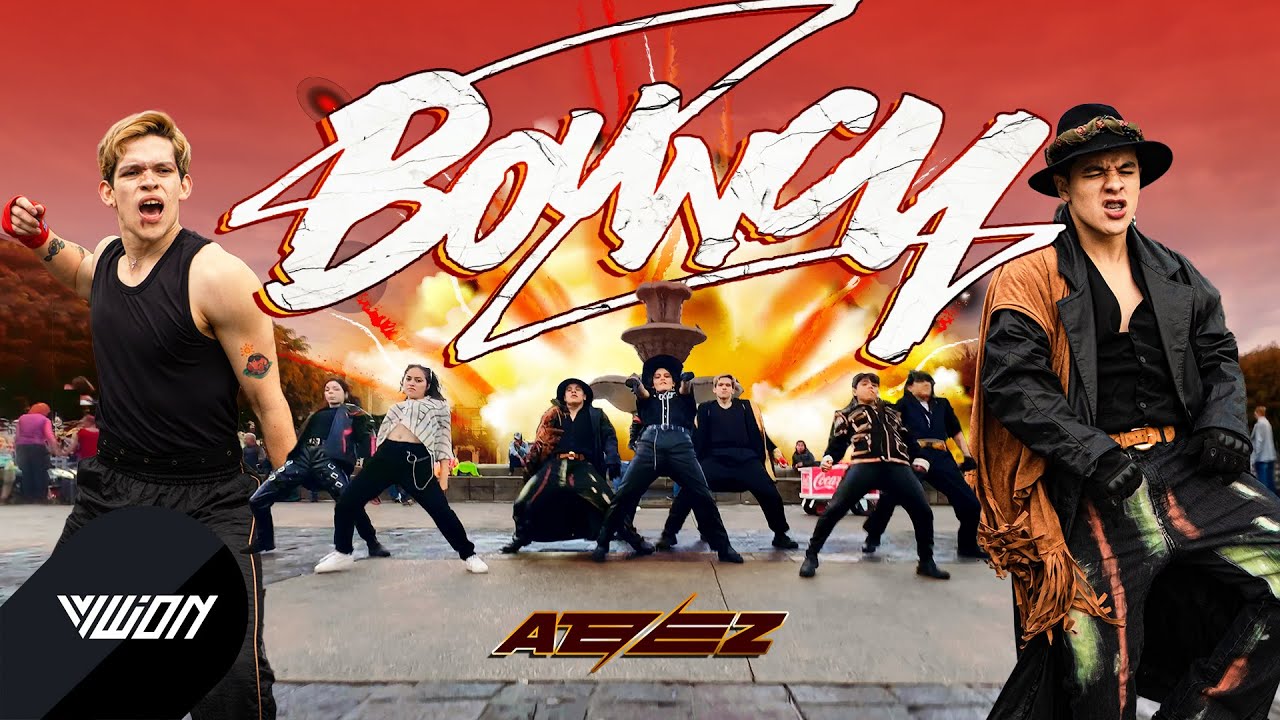 [ONE TAKE KPOP IN PUBLIC] #ATEEZ 에이티즈 - #BOUNCY (K-HOT CHILLI PEPPERS) Dance Cover | Vllion Official
