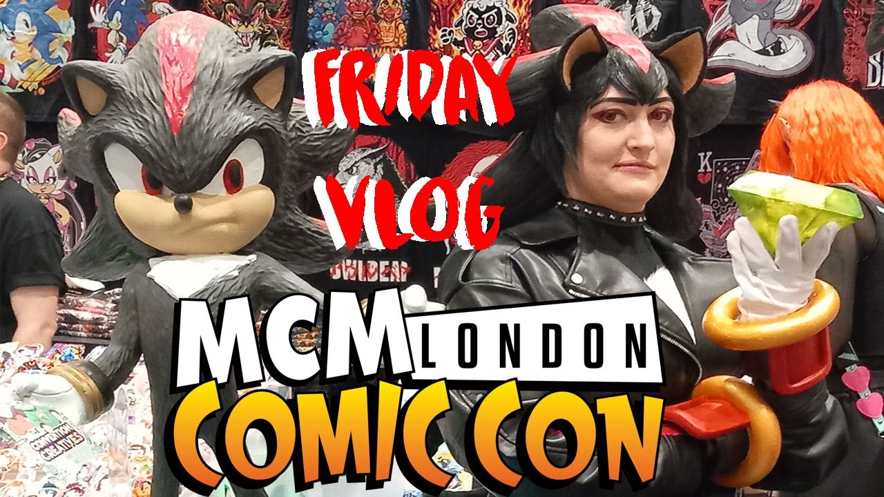 MCM MAY LONDON Comic Con 2025 | FRI Vlog🦔🖤| AS THE ULTIMATE LIFEFORM!!