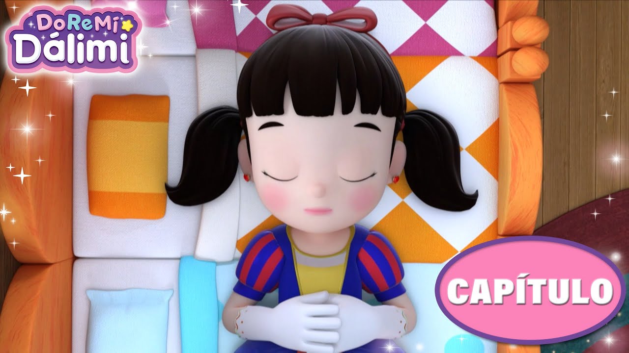 Dalimi Blanca Nieves Parte 2👸🏻nursery rhyme🍎animación🎹DoReMi Dálimi en Español Episodios🎉Episodio26