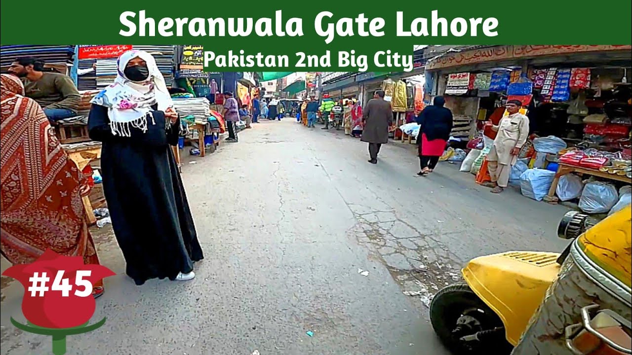 Walking In Sheranwala Gate Lahore #EasyWalks