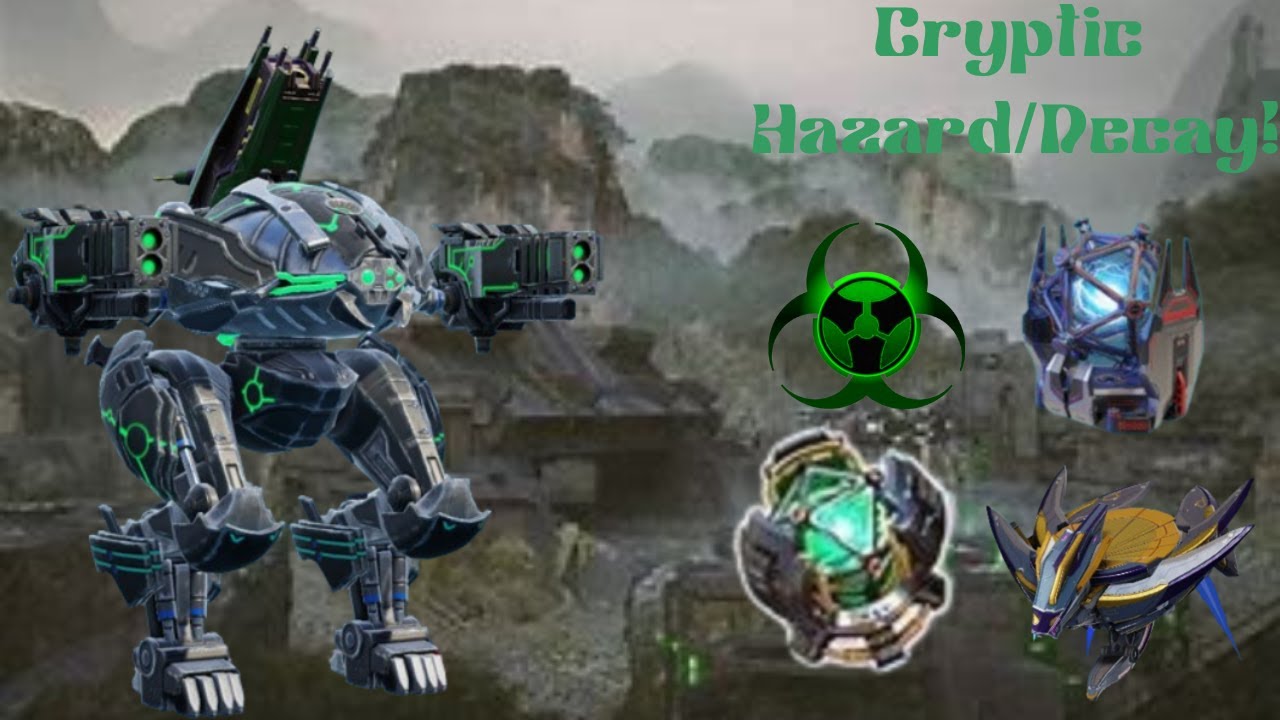 Cryptic Fenrir with Decay/Hazard is insane! War Robots