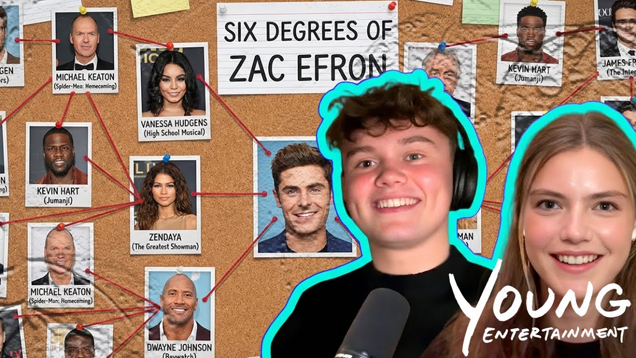 Bridgerton's Florence Hunt & Will Tilston - 6 Degrees of Separation (Zac Efron)