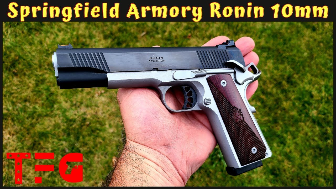 NEW Springfield Armory Ronin in 10mm - TheFirearmGuy