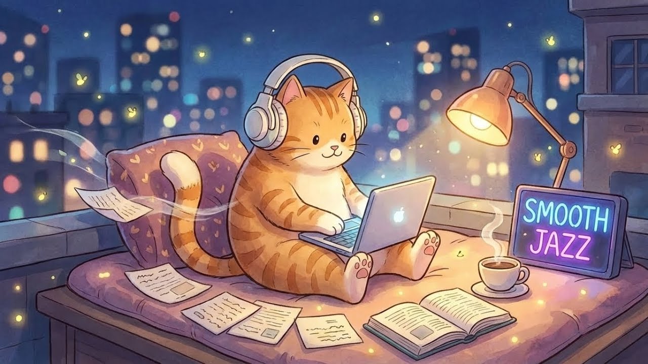 Relaxing Lo-fi Jazz for Calm Work & Focus | Milo Music Journal