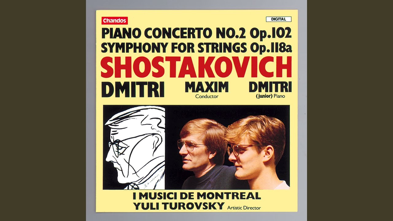 Piano Concerto No. 2 in F Major, Op. 102: II. Andante