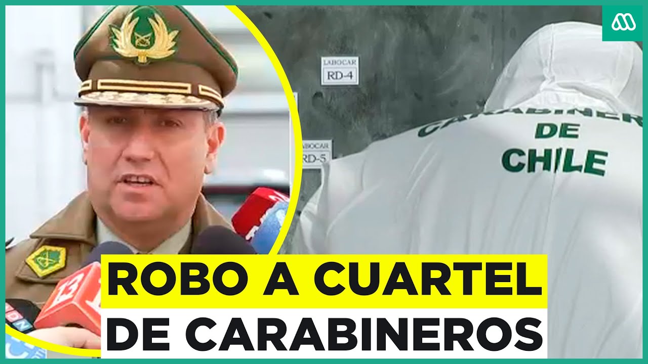Robo a cuartel de Carabineros: 