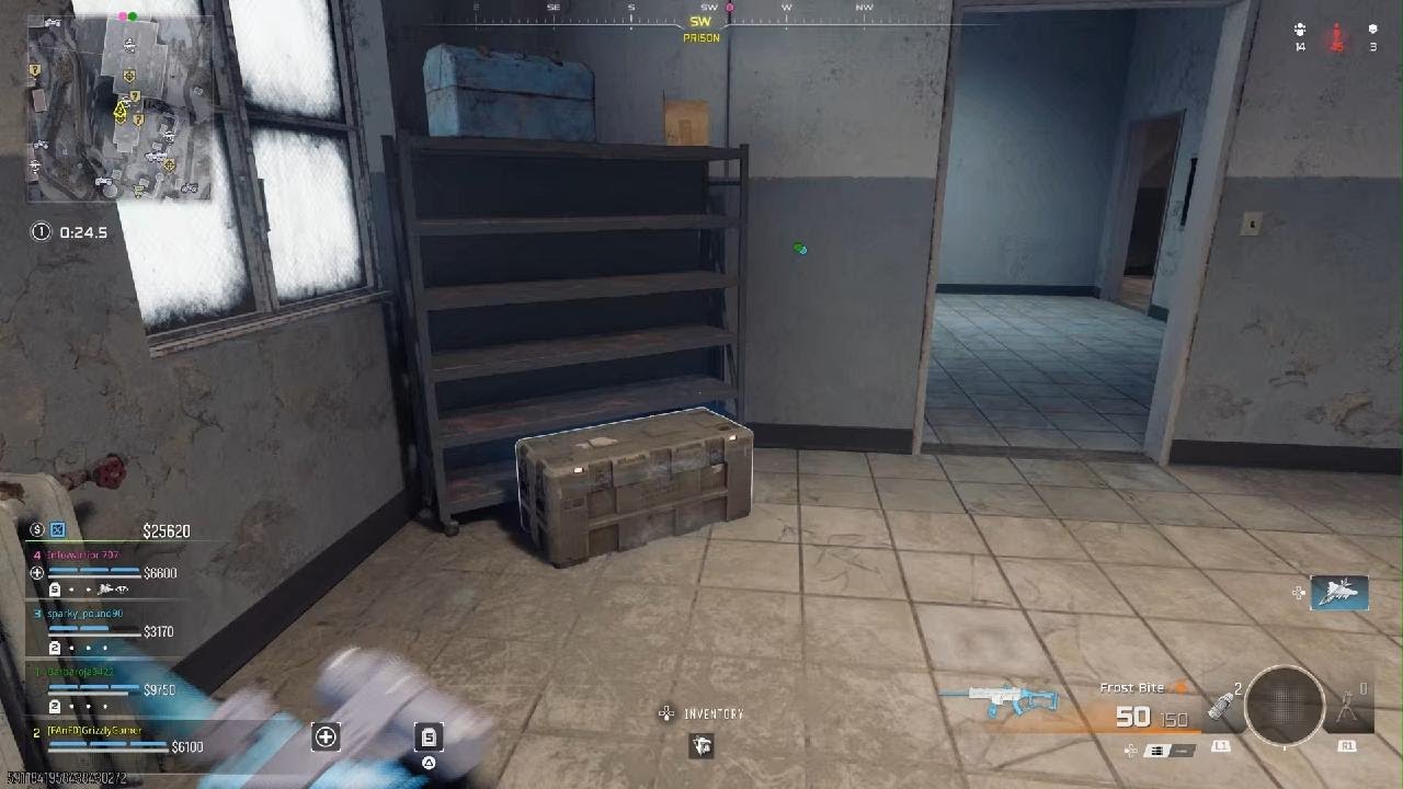 Found a operator gun at middle prision