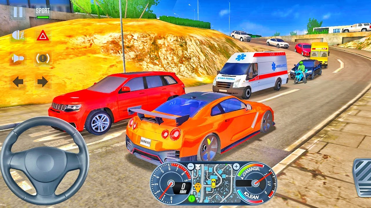 Taxi Sim 2020 🛻🚖🚕 NISSAN GT-R UBER FAST DRIVER - 3D Car Games Android iOS Gameplay