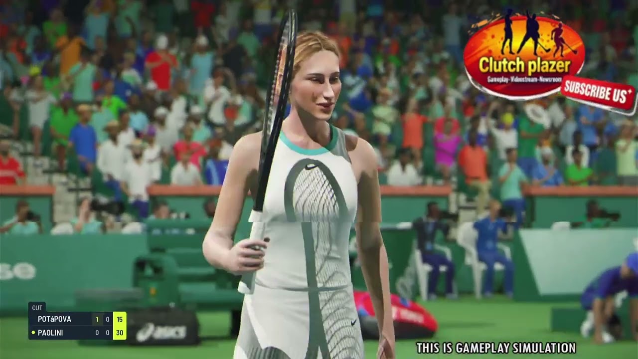Indian Wells Open | Anastasia Potapova   vs Jasmine Paolini    | [06 MAR 2026] | Gameplay Simulation