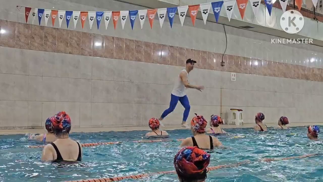 WBF 아쿠아로빅 김정훈 25-003 / aquafitness /  aquarobic 