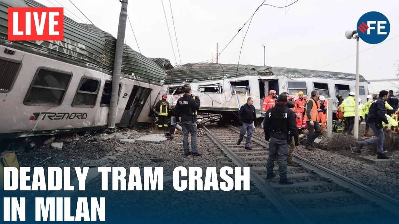 LIVE: Tram Derails In Central Milan, At Least One Dead | Italy Accident Live