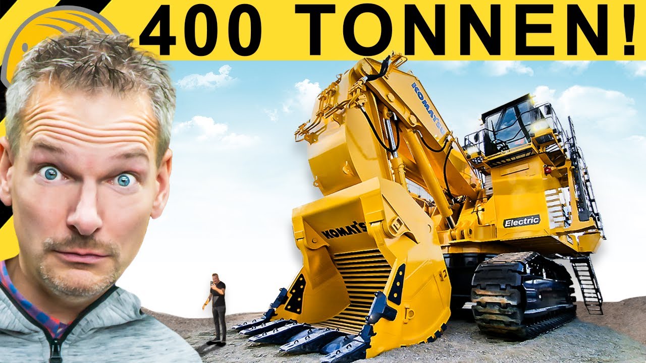 UNFASSBAR! 400 TONNEN MONSTER BAGGER | Die besten BAUMA Highlights
