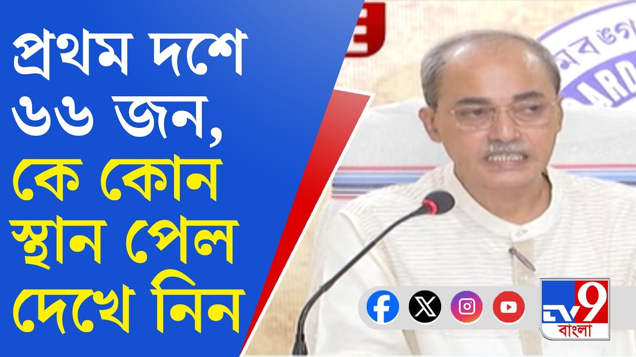 Madhyamik Exam Result Out, 2025: মেয়েদের মধ্যে প্রথম বাঁকুড়ার ঈশানী