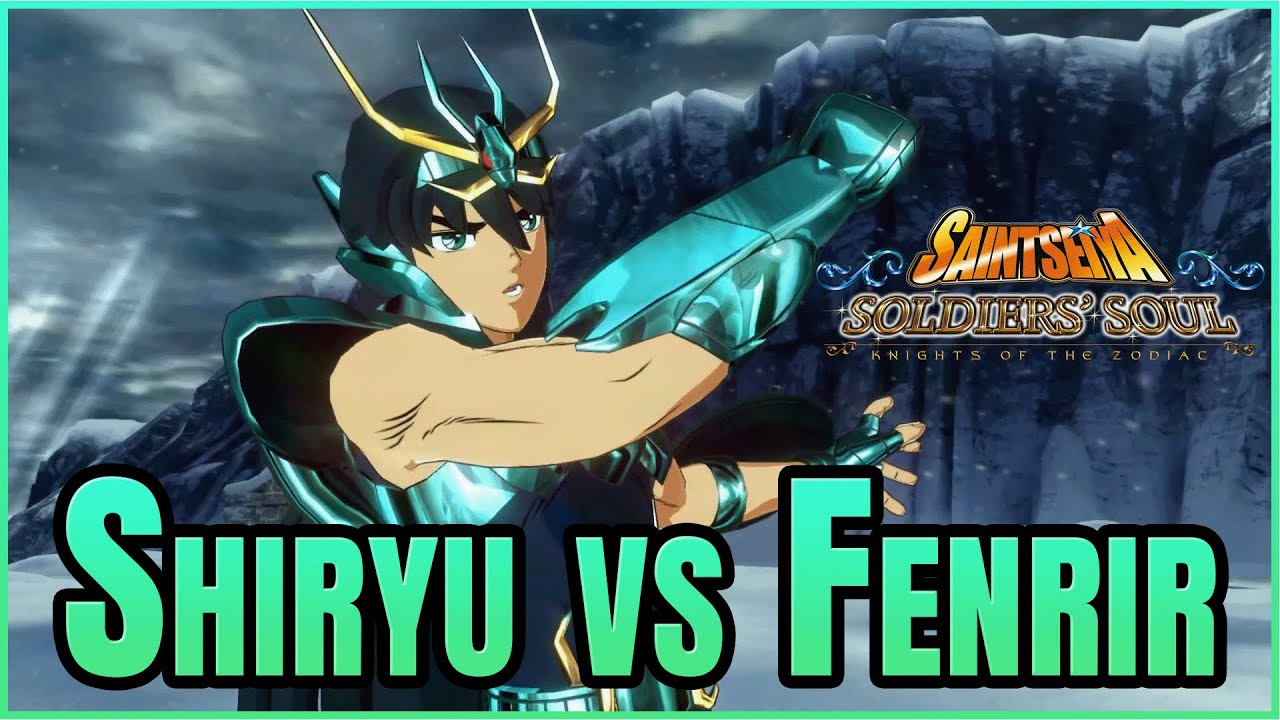 Os Cavaleiros do Zodiaco - Shiryu vs Fenrir de Alioth I Saint Seiya: Soldiers' Soul Dublado I Asgard