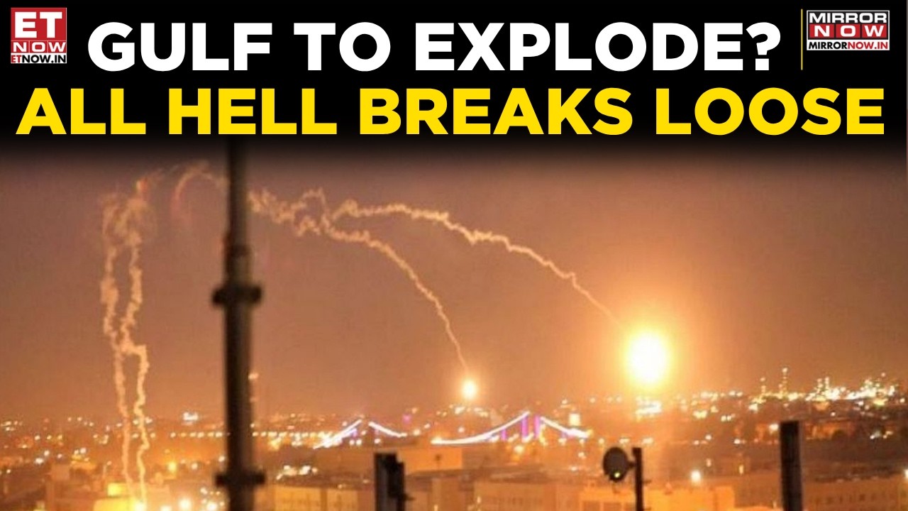 Gulf To Explode? Iran Launches Monster Missiles At US Bases Following Qeshm Attack | ET Now