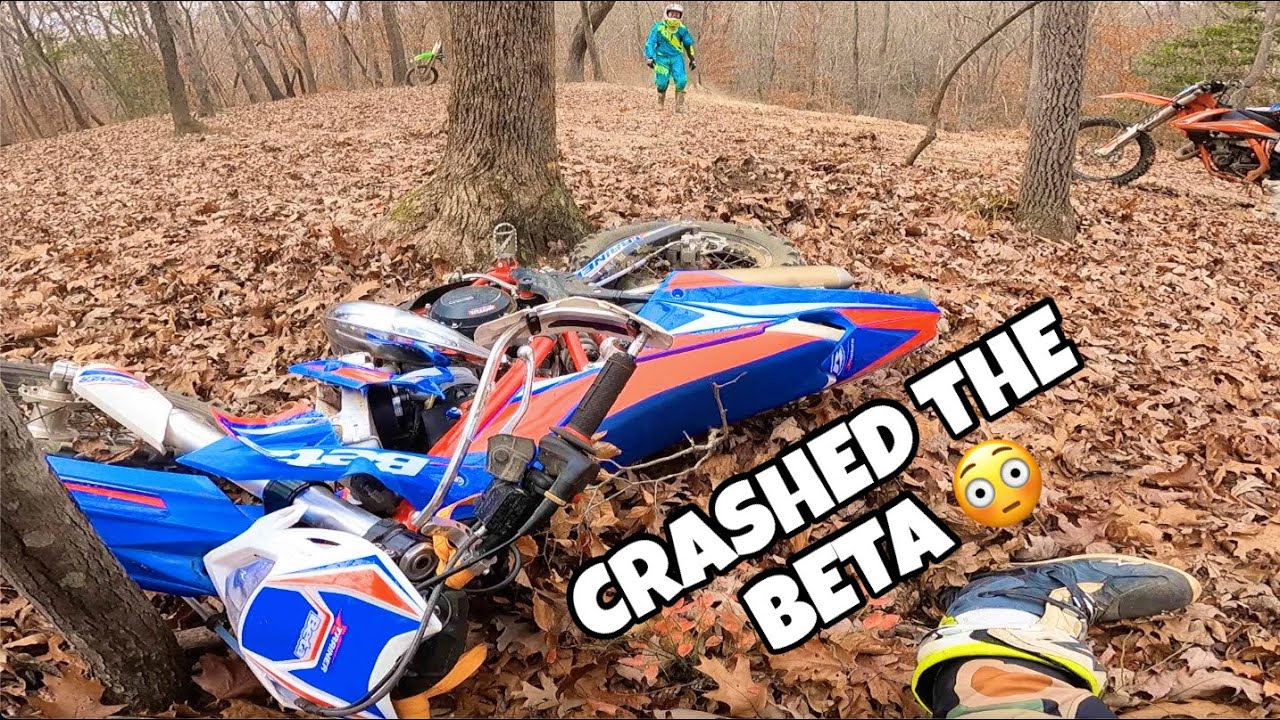Beta 300 X-Trainer First Ride *CRASHED IT*