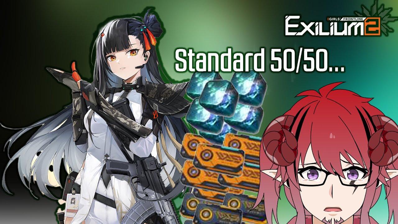 MY LUCK IS....Average | Girls' Frontline 2: Exilium Standard PULLS!!