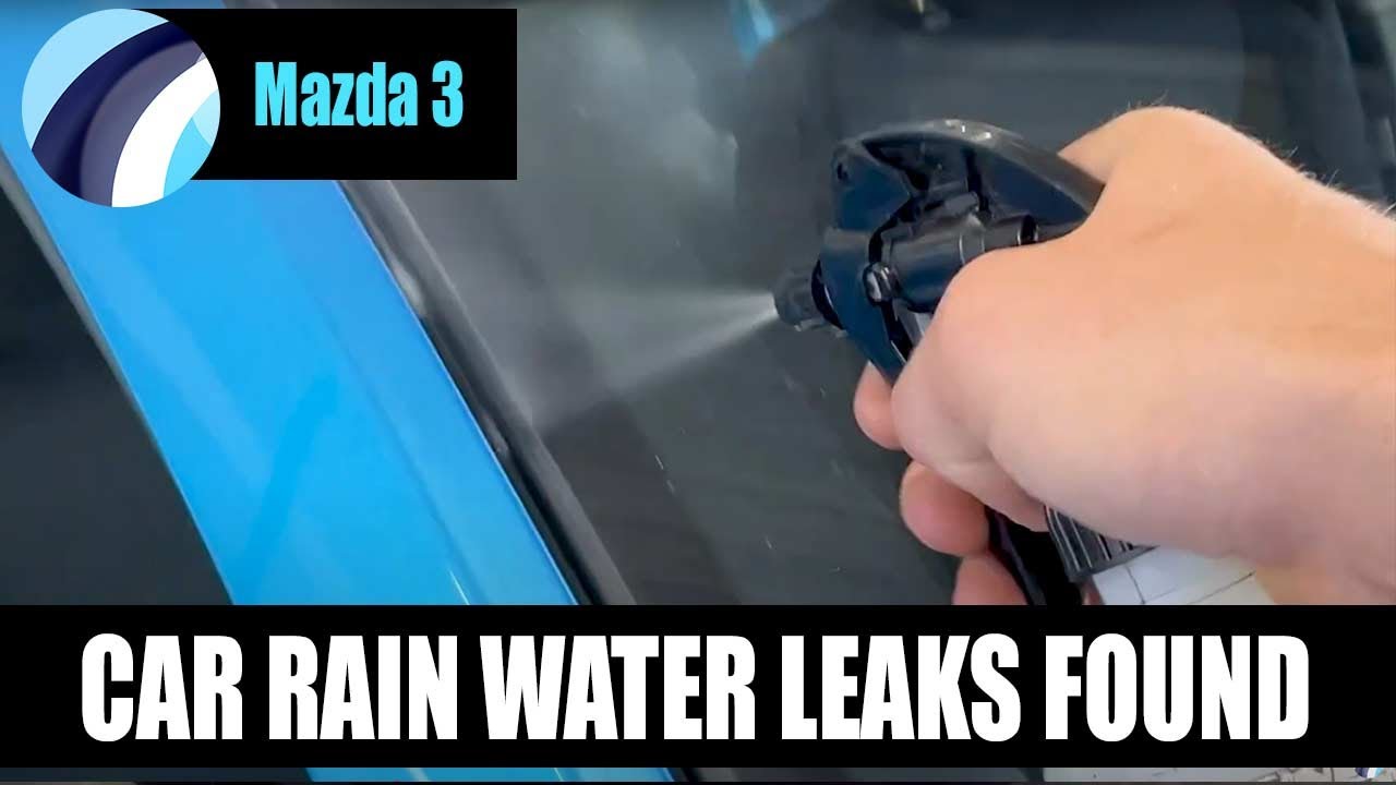 Mazda 3 - Windscreen leak Repair