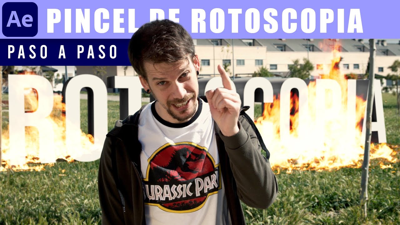 TUTORIAL: Cómo usar correctamente el PINCEL DE ROTOSCOPIA en After Effects [Las CLAVES al GRABAR]