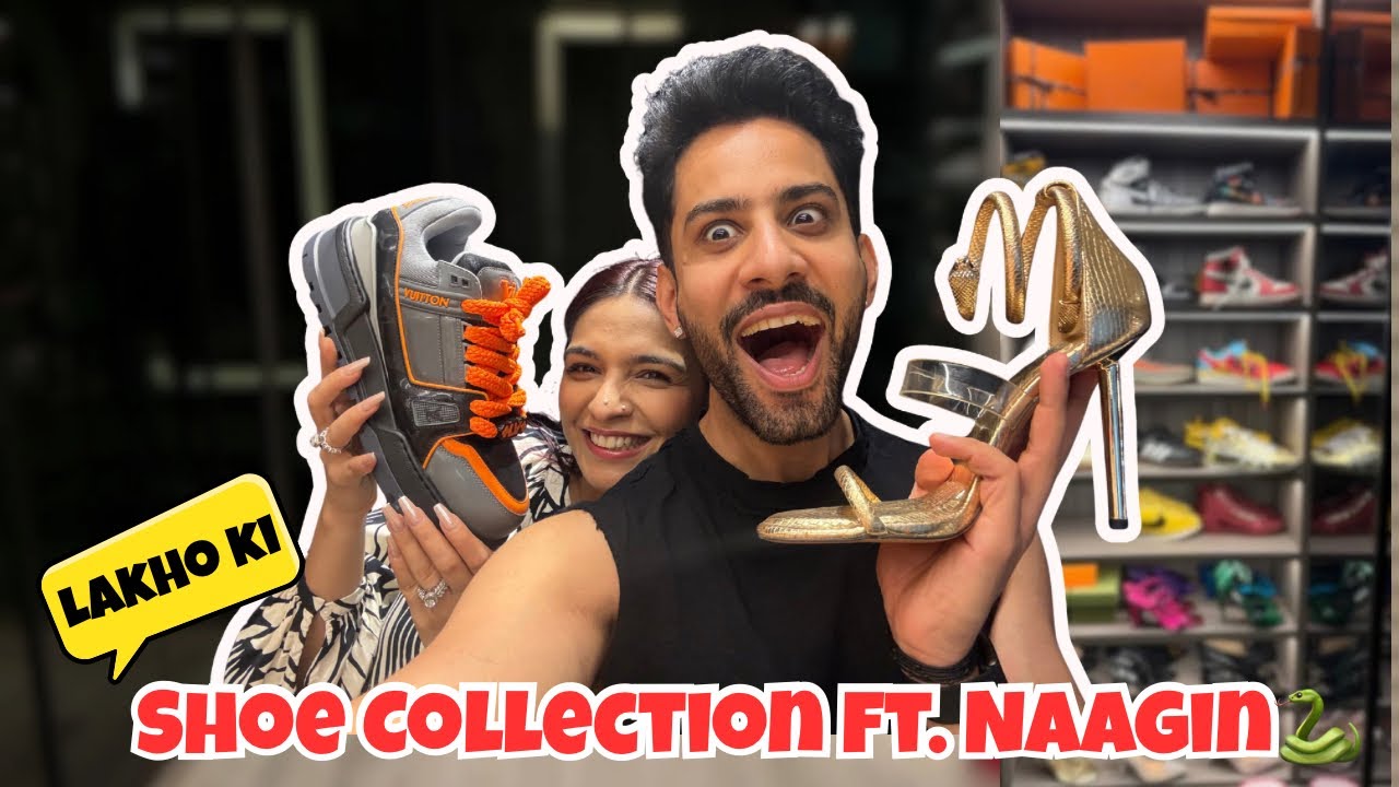 Shoes dikhate dikhate Naagin ban gaye 😳🐍| Sahill Uppal | Aakriti Atreja