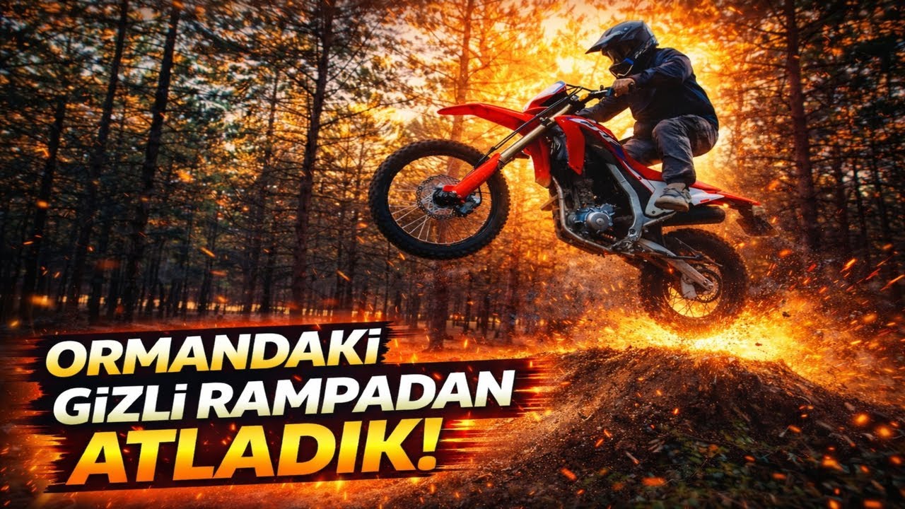 Ormandaki Gizli Rampadan Atladık ATV Parkuru EYMİR GÖLÜ