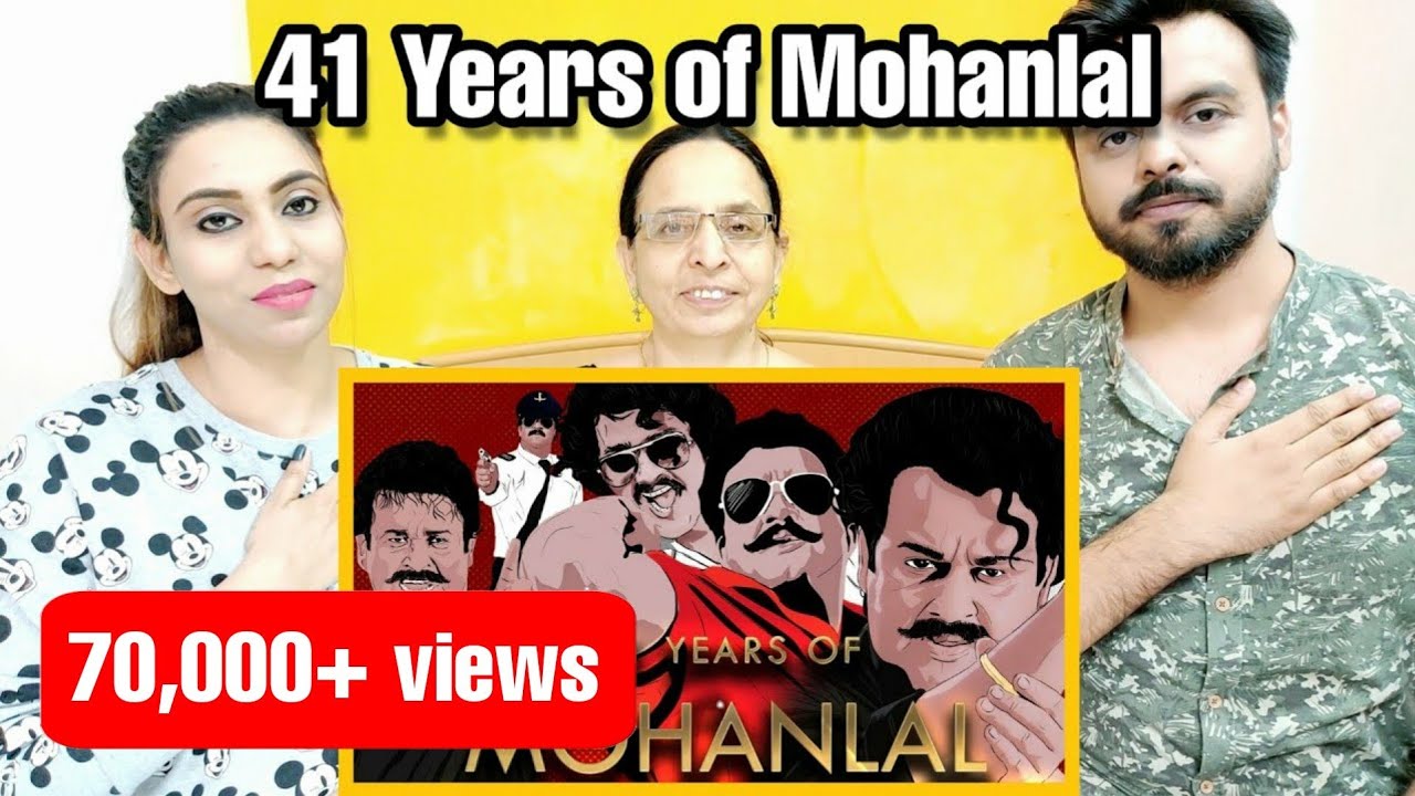 41 Years of Mohanlal aka Lalettan Reaction | NSM Reaction