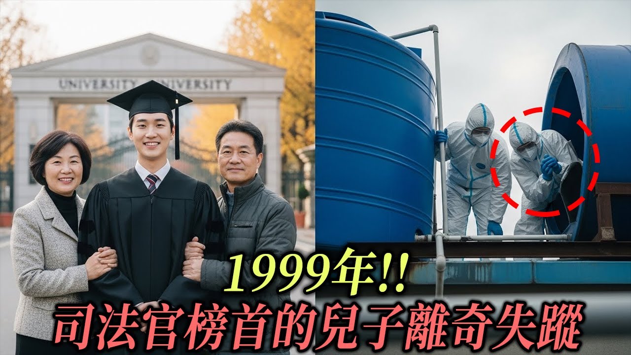 1999年!! 司法官榜首的兒子離奇失蹤，3年後，因「水有怪味」投訴不斷，公寓水塔中竟發現駭人線索