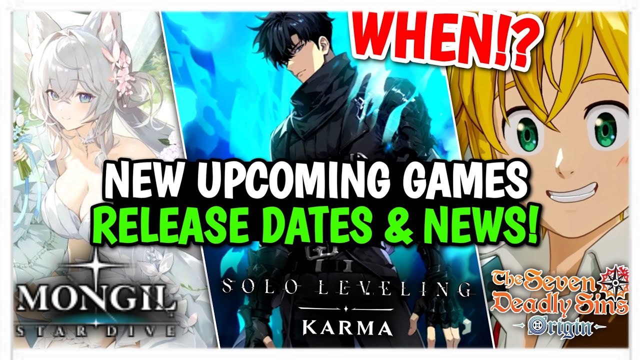 SEVEN DEADLY SINS ORIGIN, SOLO LEVELING KARMA AND MONGIL STAR DIVE BIG NEWS! ALL YOU NEED TO KNOW