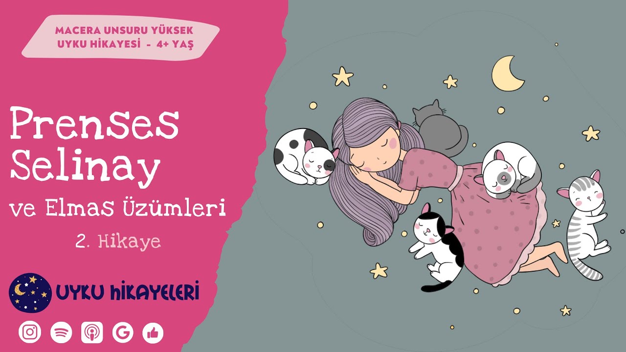 Prenses Selinay ve Elmas Üzümleri - Heyecanlı ve macera unsuru yüksek bir uyku hikayesi