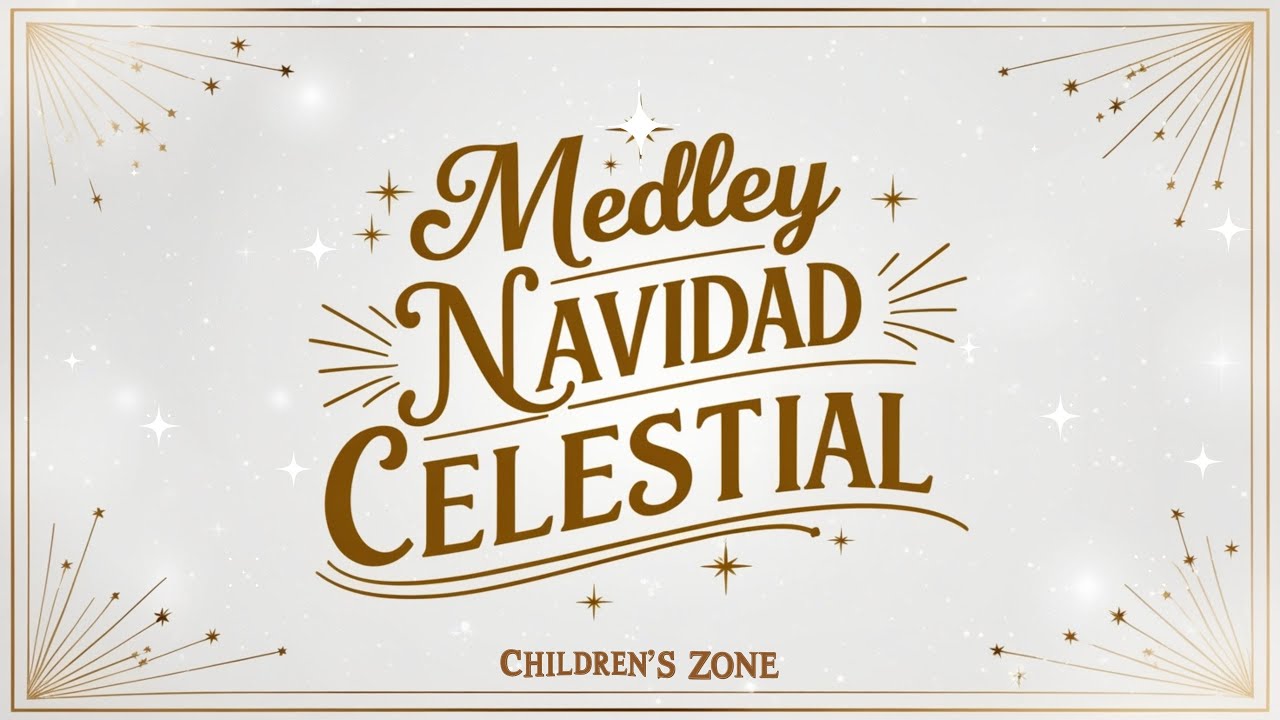 Medley Navidad Celestial 🎶 | Melodía para una Navidad Llena de Fe ✨ (Villancicos para niños)