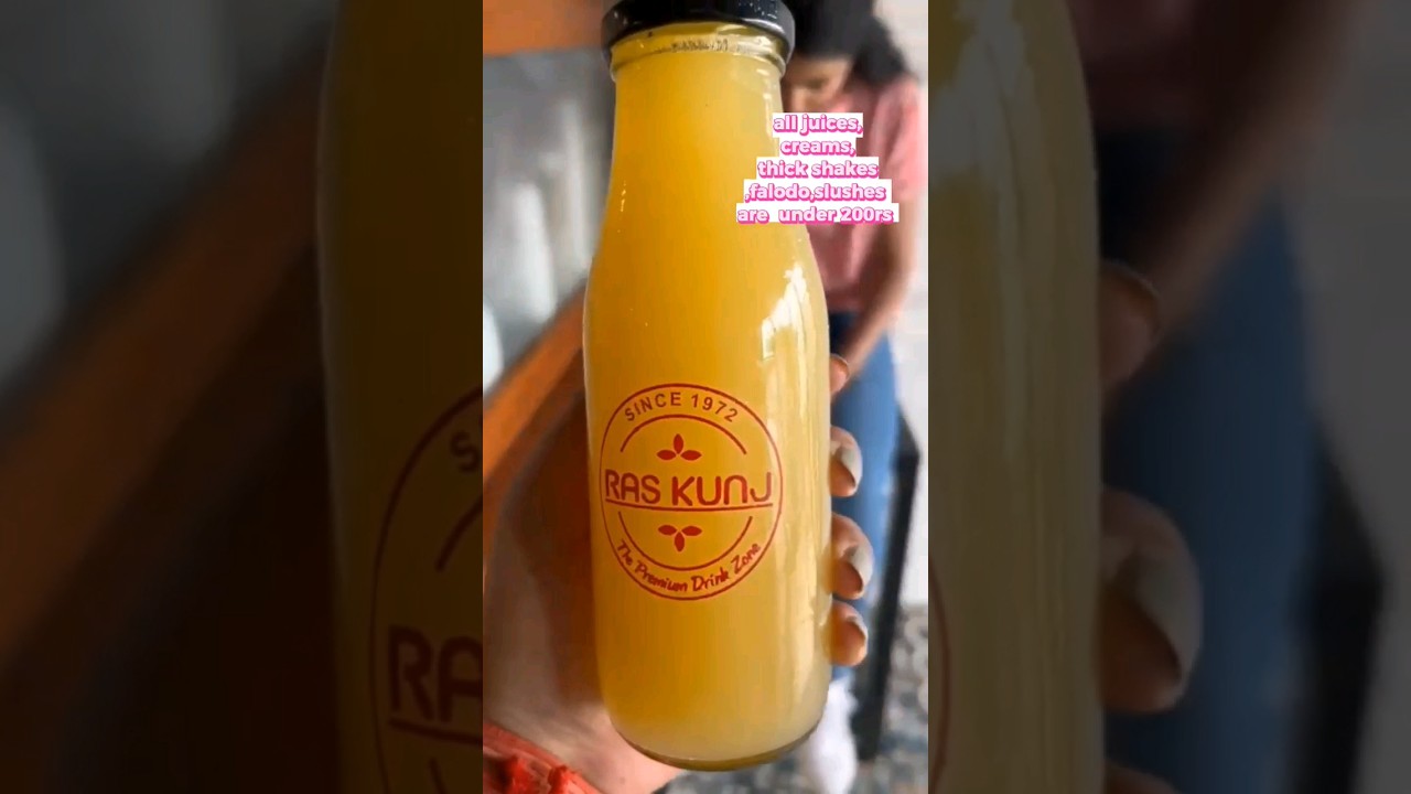 Raskunj oldest branch of Nagpur is Now In Raipur 😍 juices,smoothies,slushes,Mango cream is 🫶