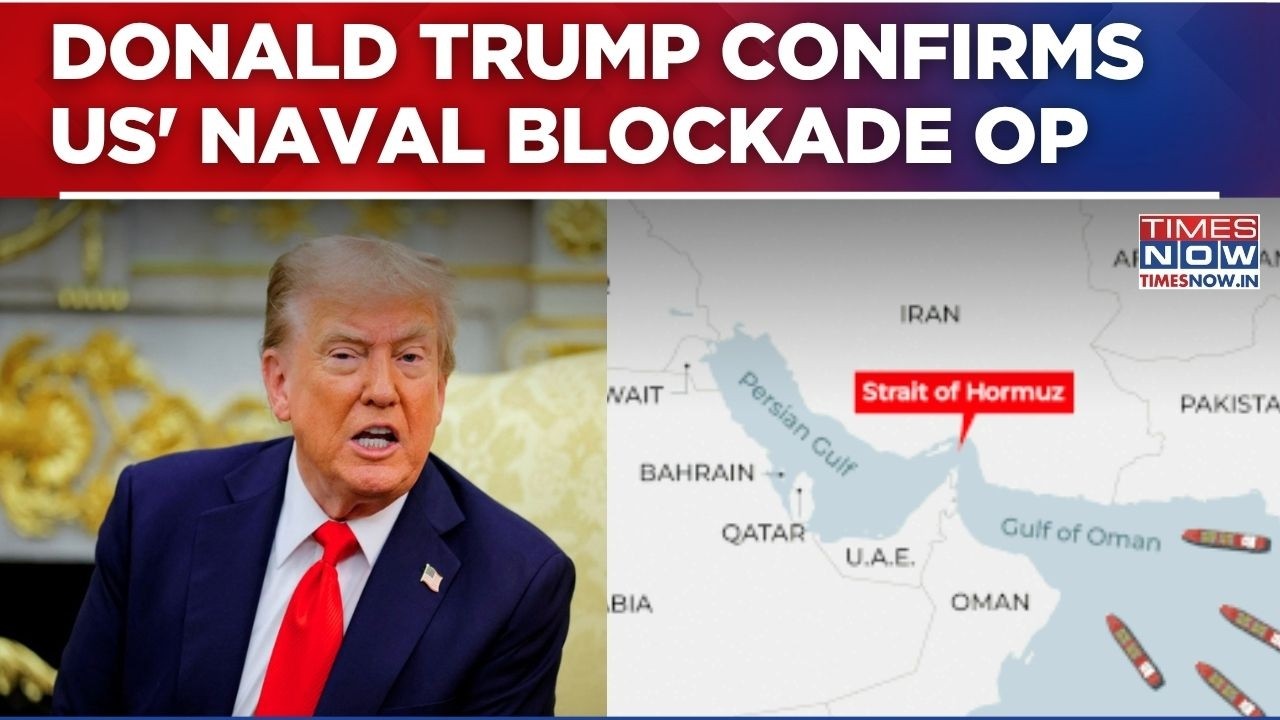 Donald Trump Confirms US' Naval Blockade Ops: 'Iran Will Not Be Able To Sell Oil' | Breaking news