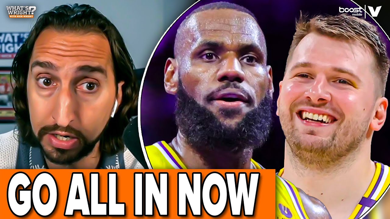 Nick Wright: Lakers should go ALL IN on LeBron James & Luka Doncic to win NBA title THIS SEASON