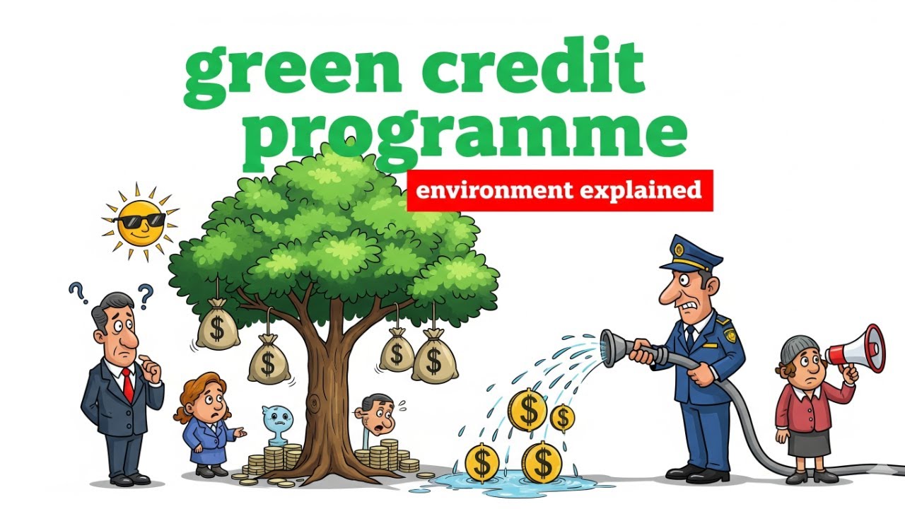 Green Credit Programme Explained | New revised norms | UPSC & Govt Exam Special