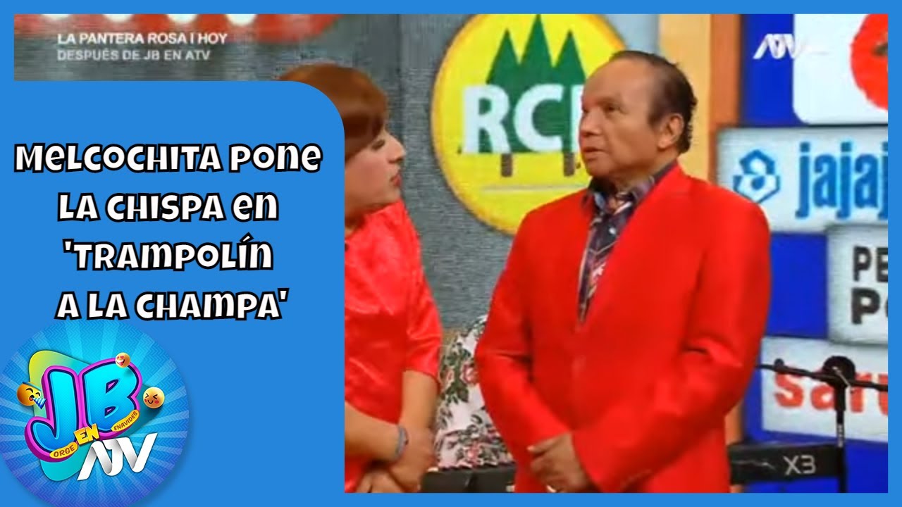 ¡Un grande! Melcochita pone la chispa extra en 'Trampolín a la champa'