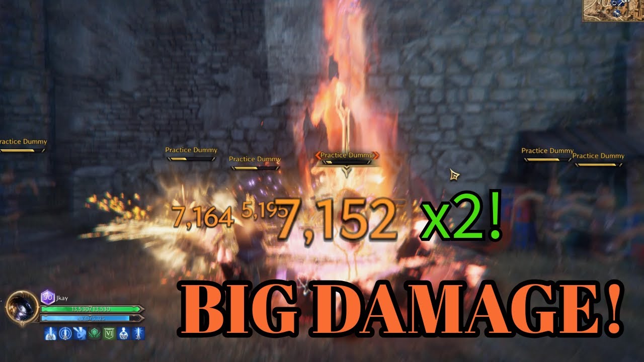 Throne and Liberty - What Is Heavy Attack? Big Damage!