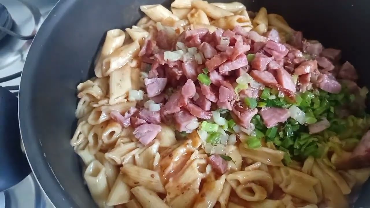 VEM FAZER ESSE MACARRÃO DE PRESSÃO MARAVILHOSO JUNTO COMIGO 😋#receitafacies #receitas 
