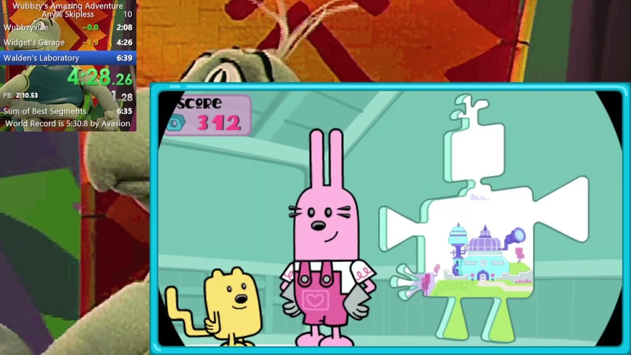 Wubbzy's Amazing Adventure Any% Skipless In 6:33.110